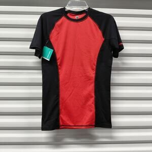 Sea Doo Mens Rashguard Performance Shirt Size Small Red Short Sleeve Outdoor